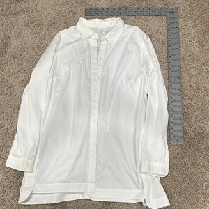 J. Jill Women's White Button Down Shirt